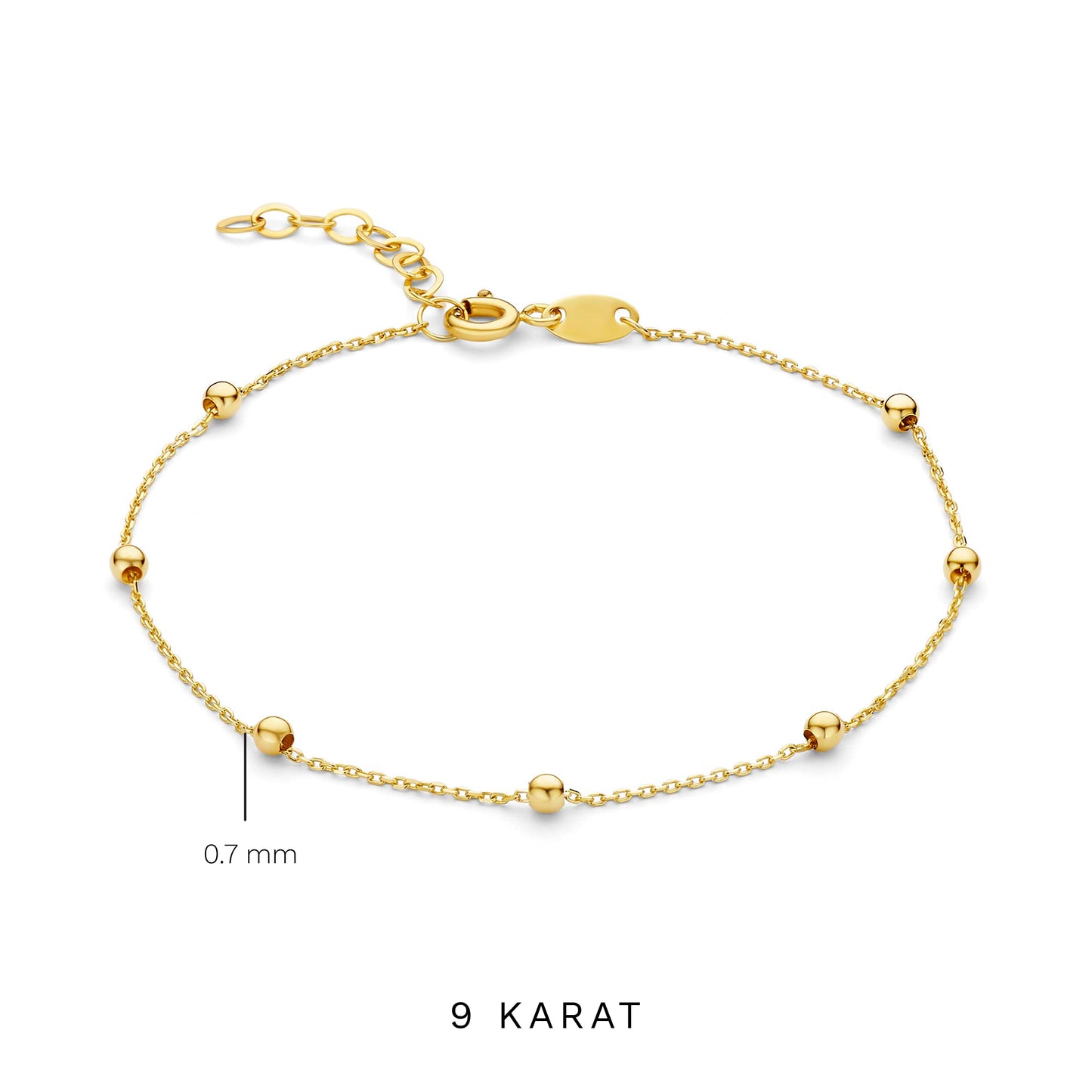 Della Spiga Dani 9 karat gold bracelet - Beloro jewels