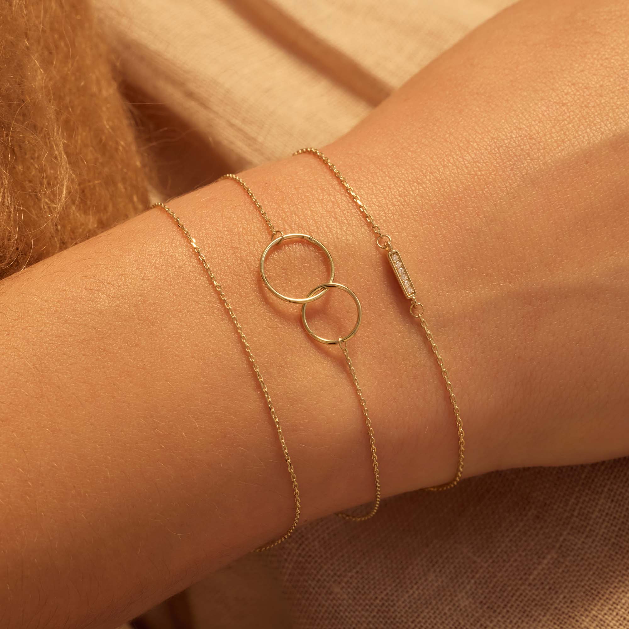 La Rinascente Aliyn 9 karat gold bracelet - Beloro jewels
