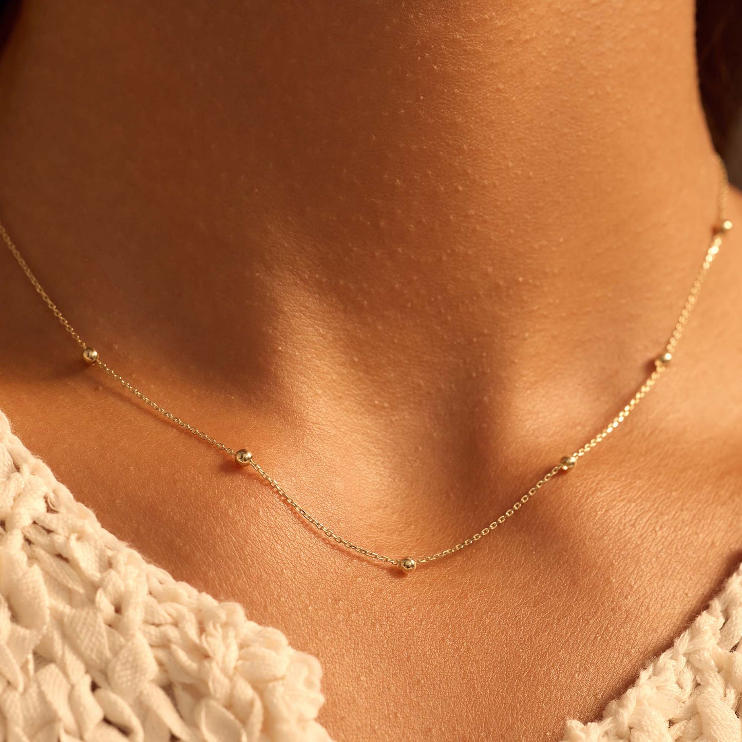 Della Spiga Dani 9 karat gold necklace - Beloro jewels