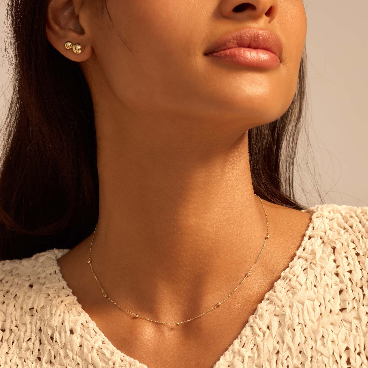 Della Spiga Dani 9 karat gold necklace - Beloro jewels