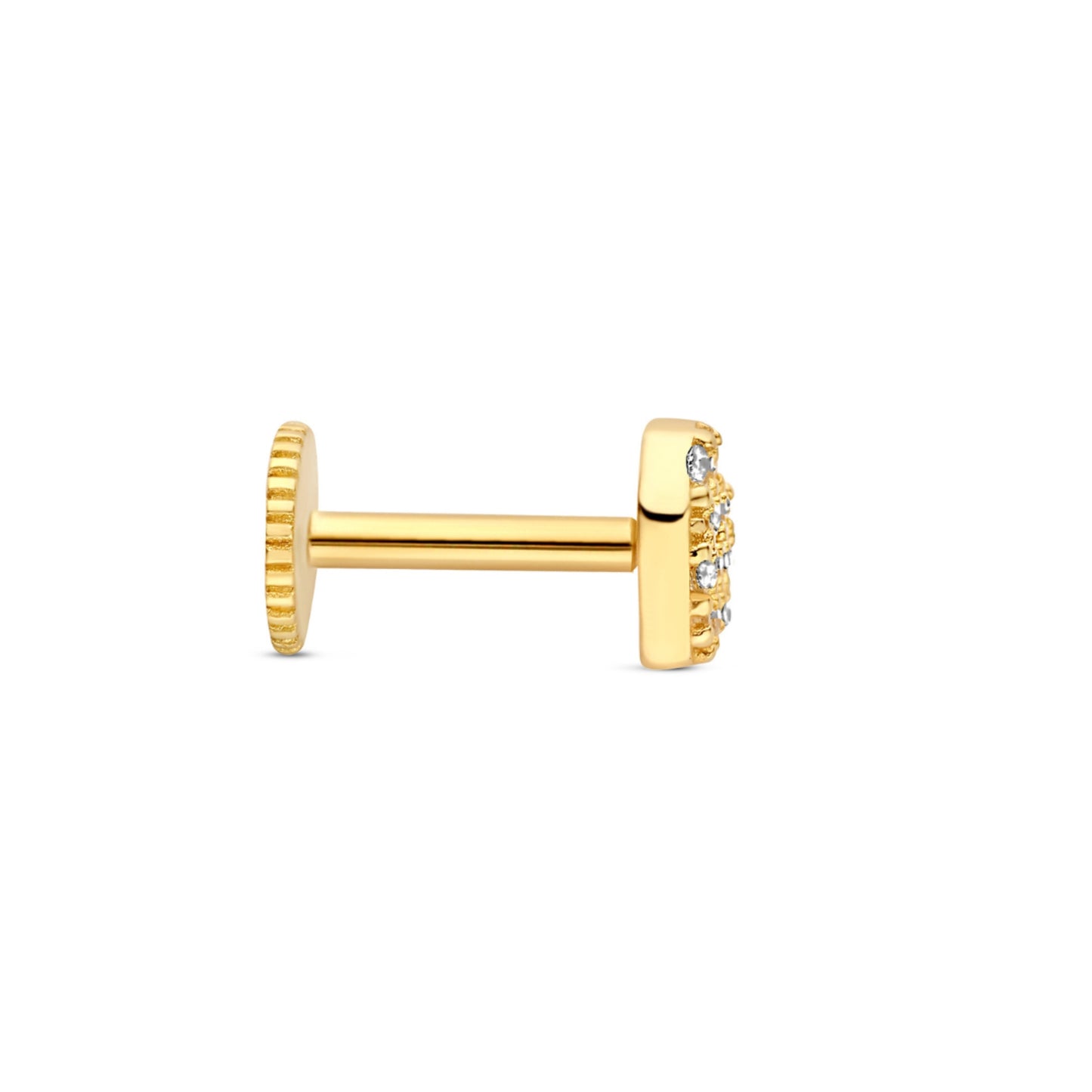 Navigli Isidora 9 karat gold piercing - Beloro jewels