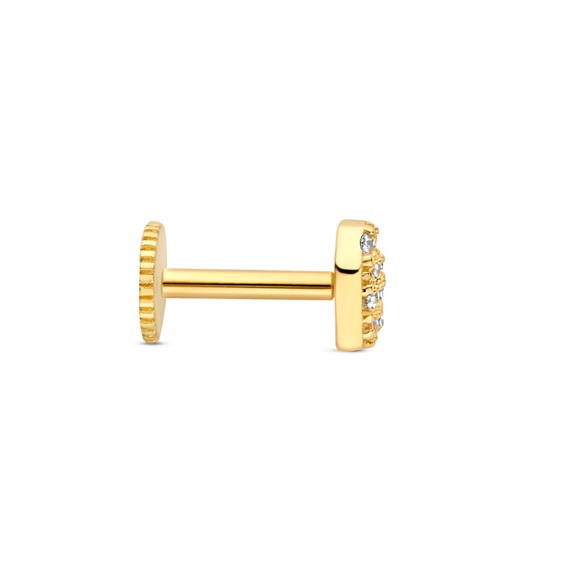 Navigli Isidora 9 karat gold piercing - Beloro jewels