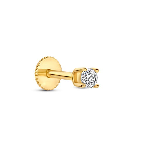 Navigli Isidora 9 karat gold piercing - Beloro jewels