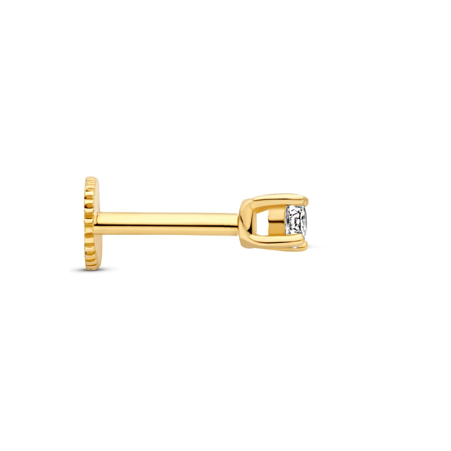 Navigli Isidora 9 karat gold piercing - Beloro jewels