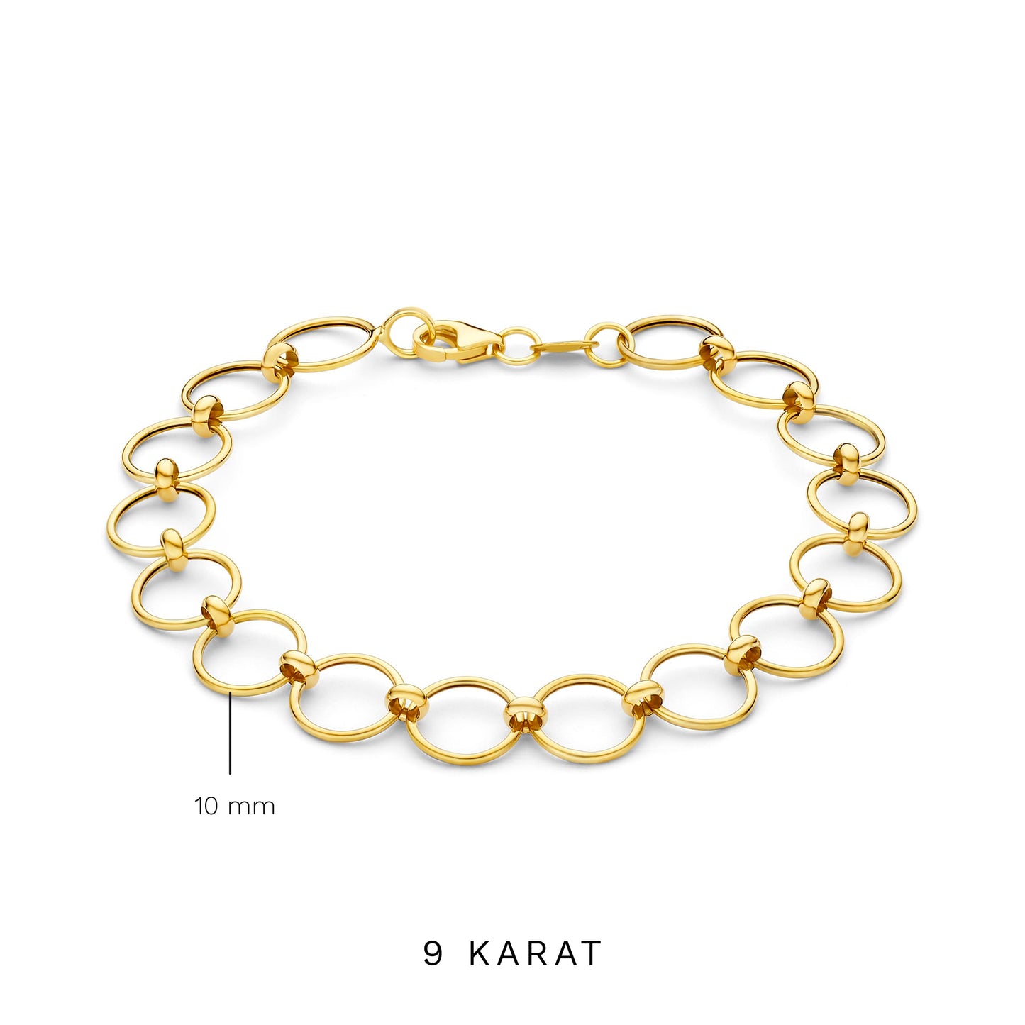 Della Spiga Alda 9 karat gold bracelet - Beloro jewels