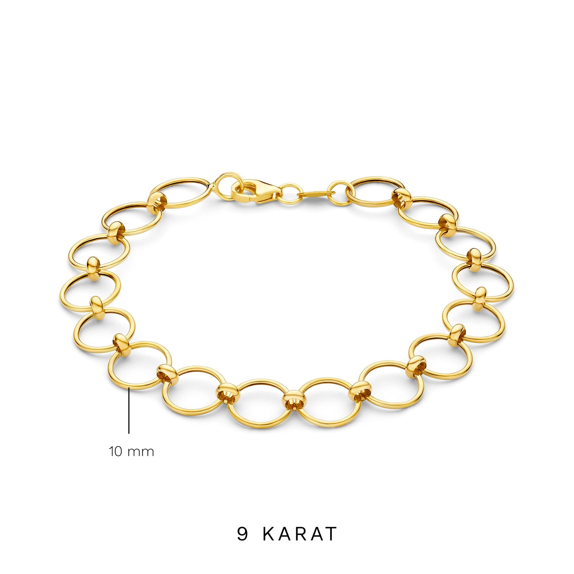 Della Spiga Alda 9 karat gold bracelet - Beloro jewels