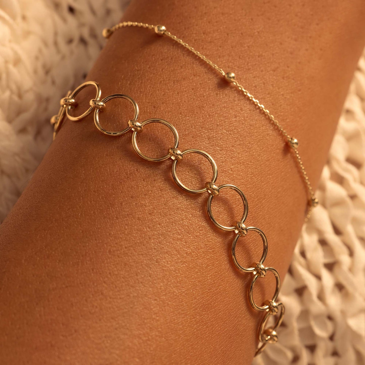 Della Spiga Alda 9 karat gold bracelet - Beloro jewels