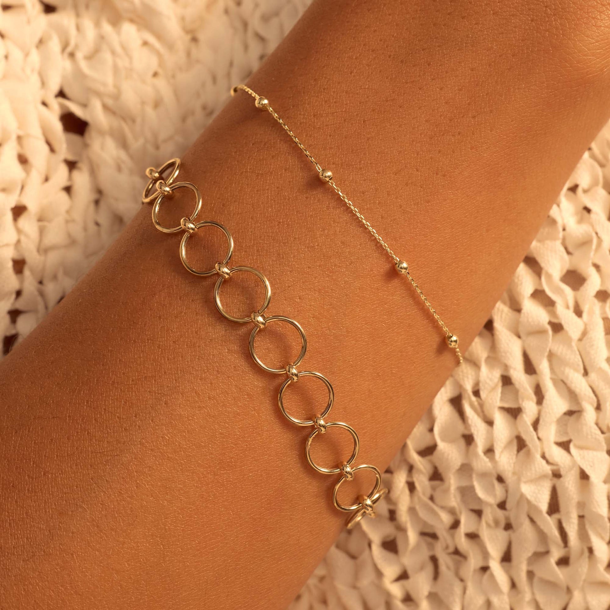 Della Spiga Alda 9 karat gold bracelet - Beloro jewels