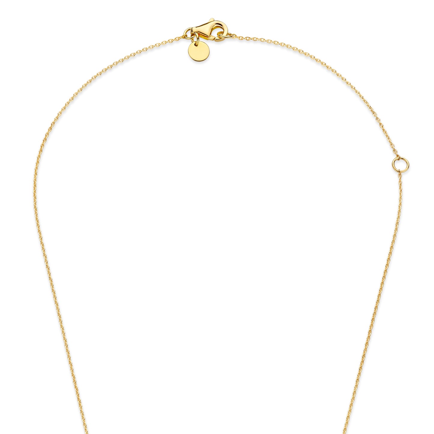 La Rinascente Donatella 9 karat gold necklace with cross - Beloro jewels