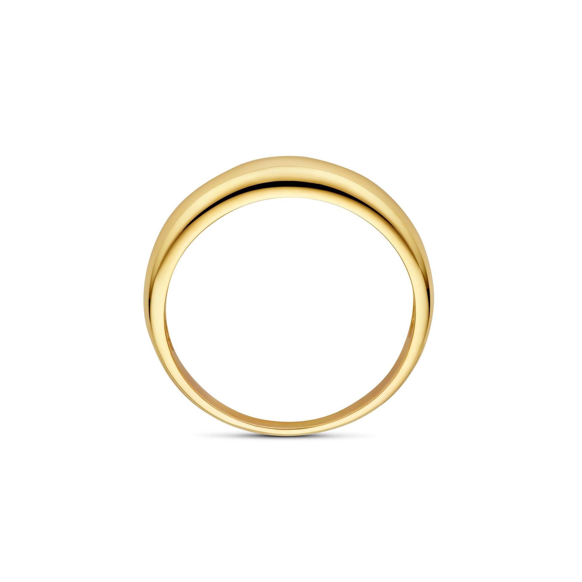 Della Spiga Dome 9 karat gold ring - Beloro jewels