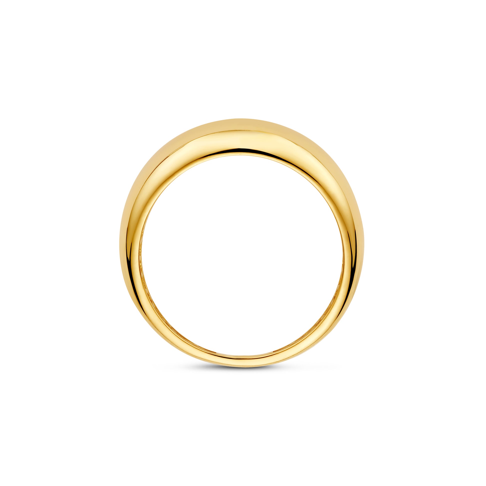 Della Spiga Dome 9 karat gold ring - Beloro jewels