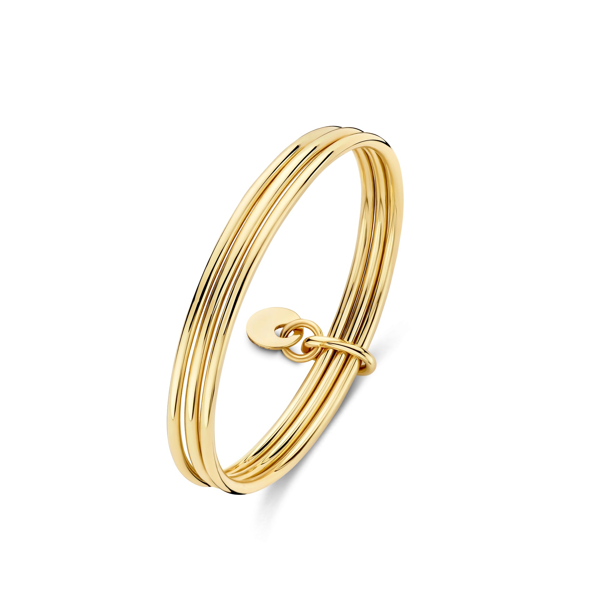 La Rinascente Julia 9 karat gold multiring 3-piece - Beloro jewels