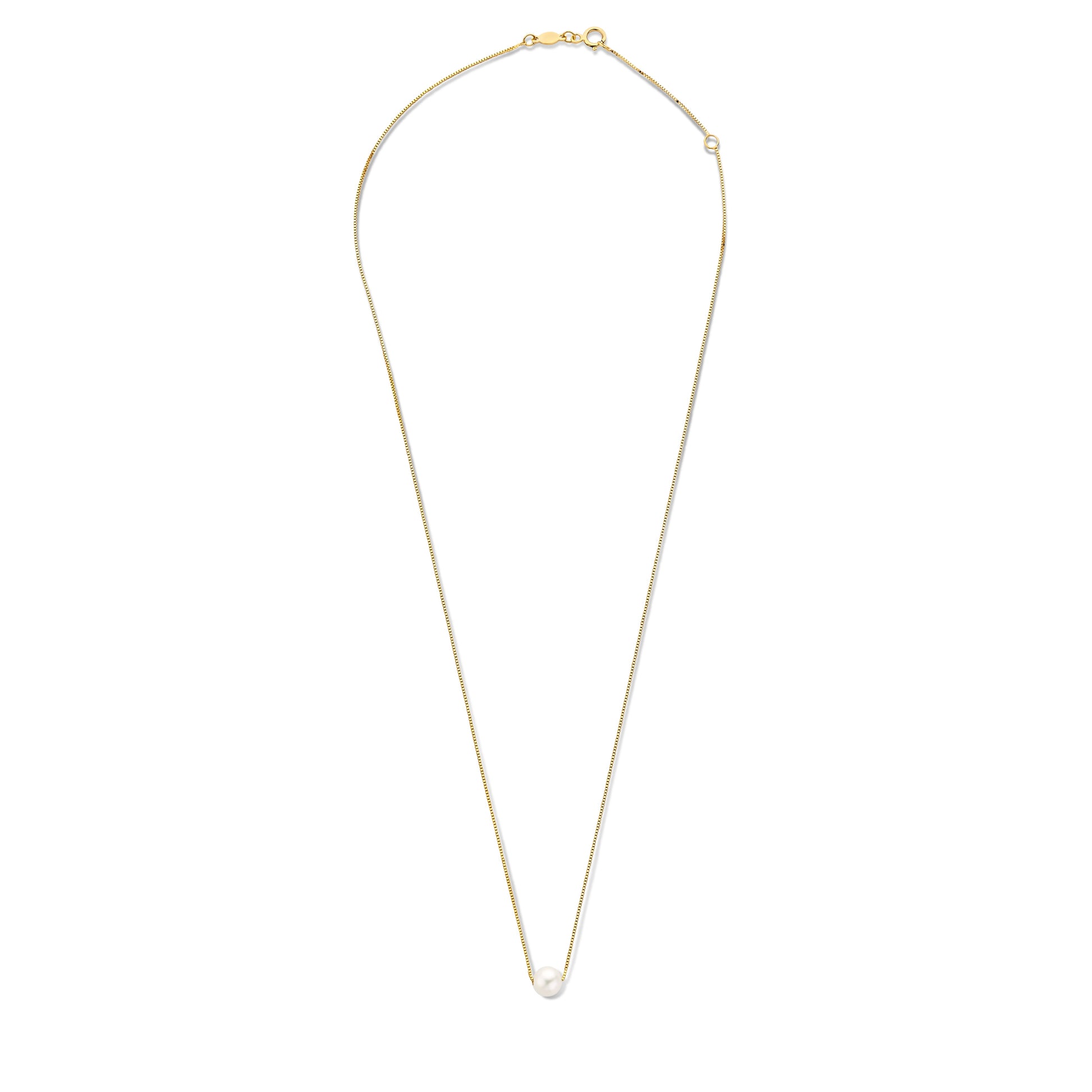 Regalo d'Amore 9 karat gold necklace and bracelet gift set with pearls - Beloro jewels