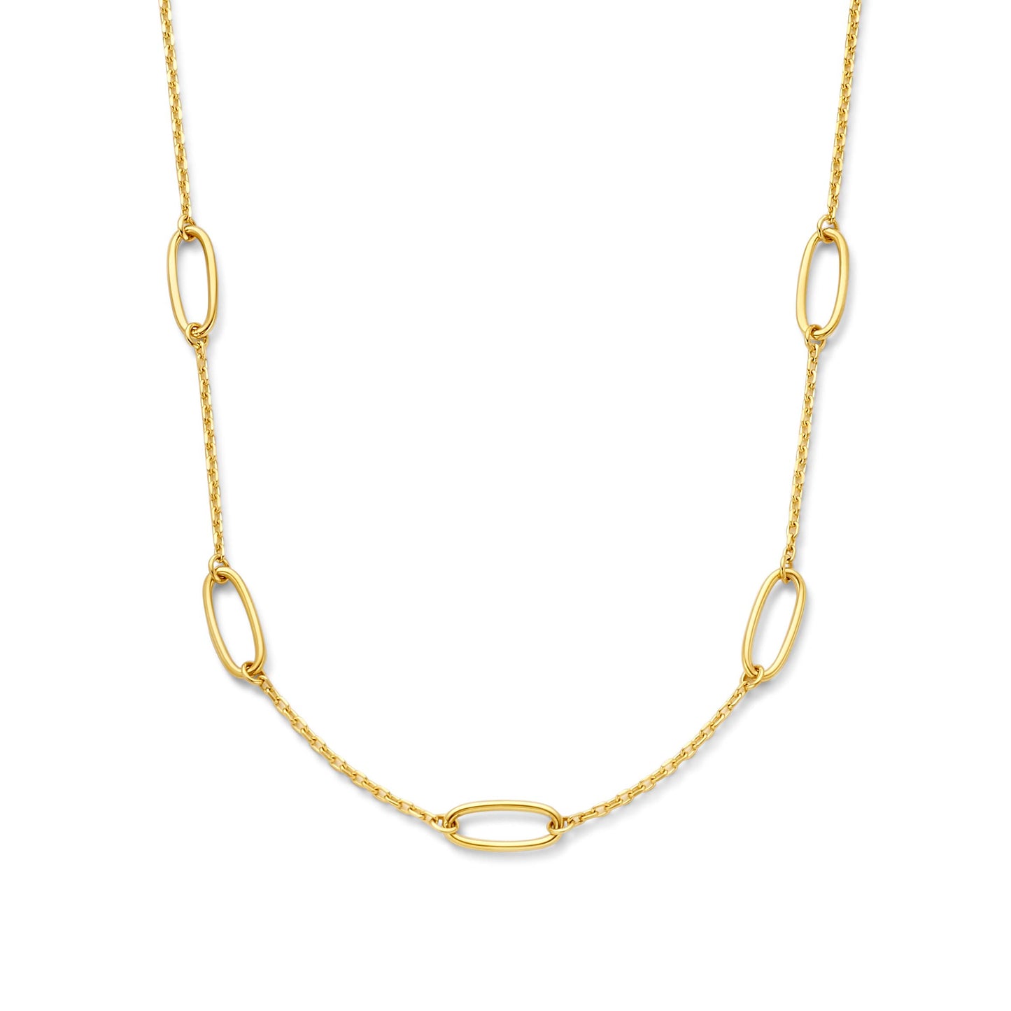 Regalo d'Amore 9 karat gold necklace and bracelet gift set - Beloro jewels