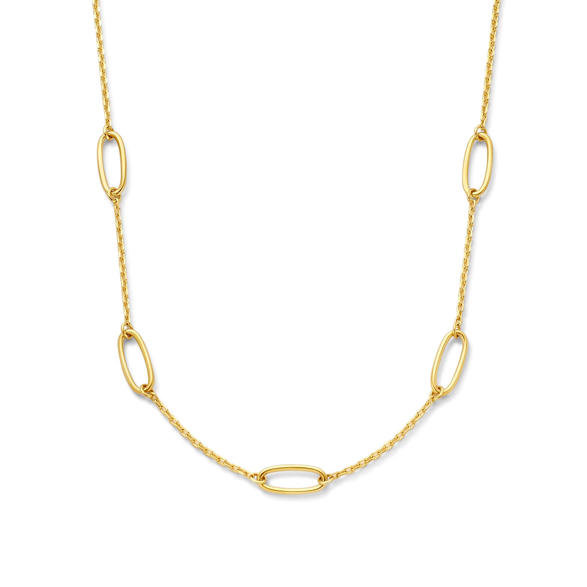 Regalo d'Amore 9 karat gold necklace and bracelet gift set - Beloro jewels