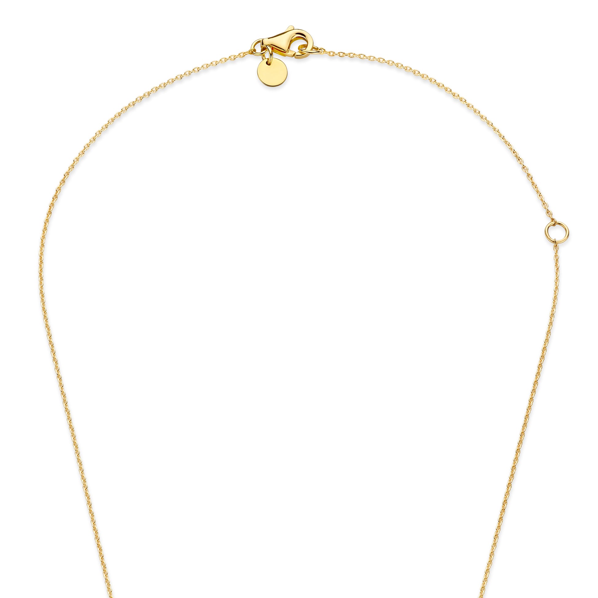 La Rinascente Giulia 9 karat gold necklace with heart - Beloro jewels
