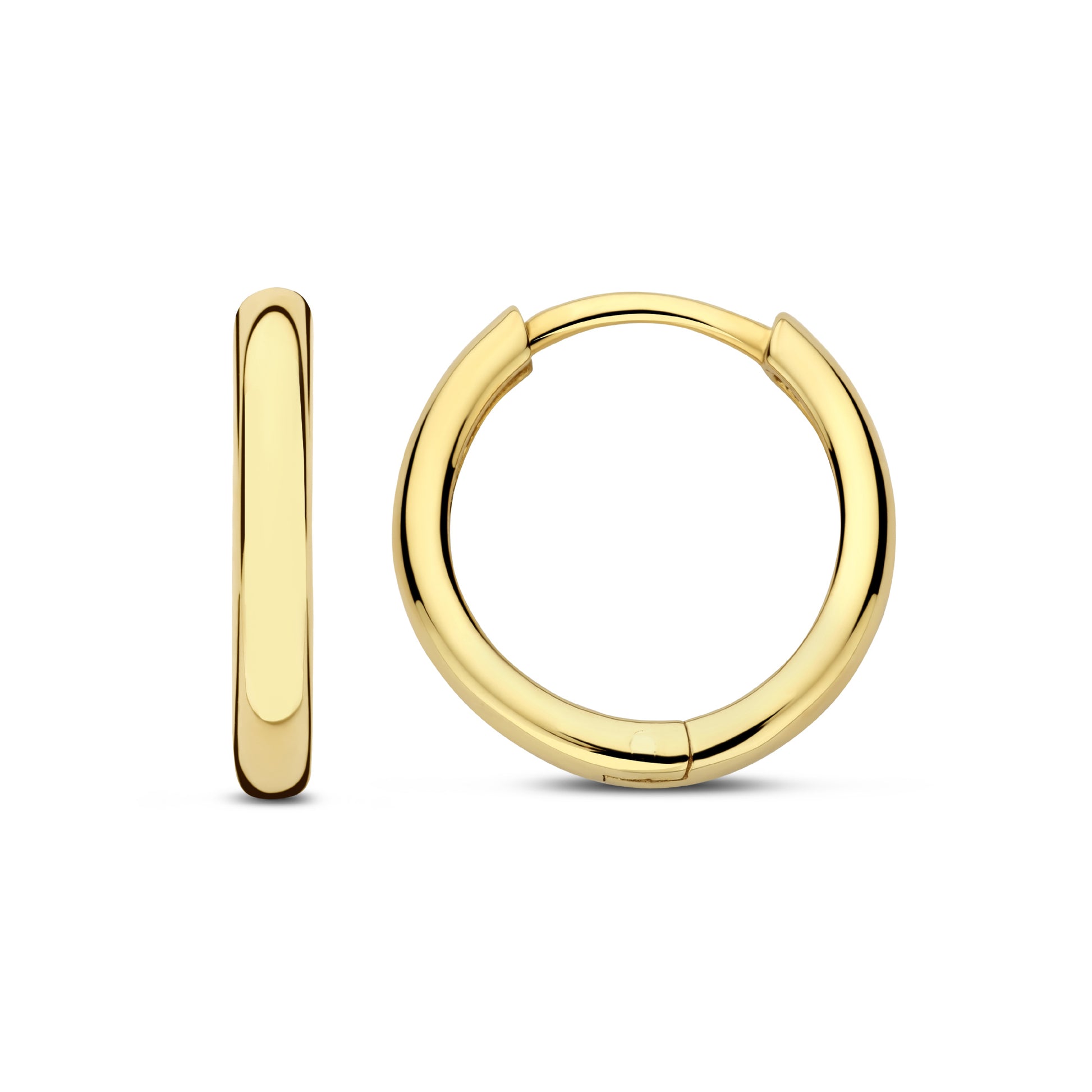 Regalo d'Amore 9 karat gold hoop earrings gift set - Beloro jewels