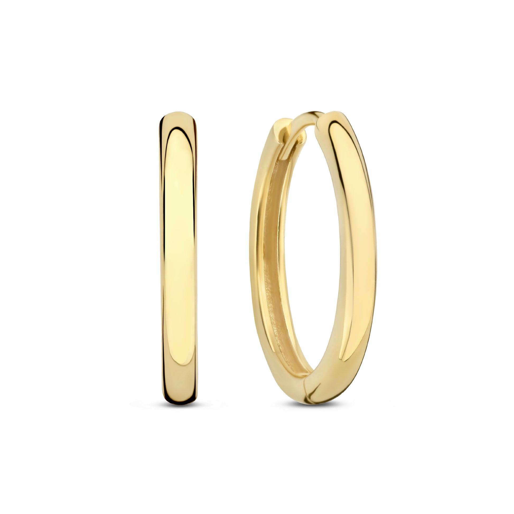 Regalo d'Amore 9 karat gold earring set with heart - Beloro jewels