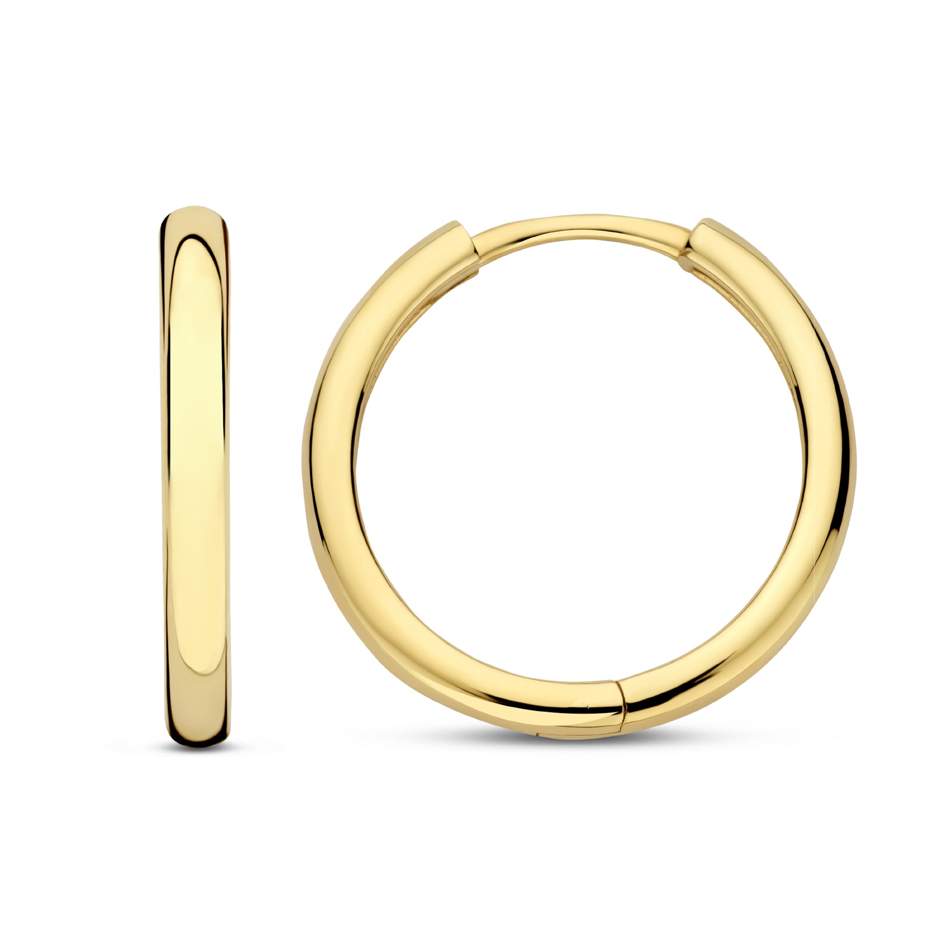 Regalo d'Amore 9 karat gold earring set with heart - Beloro jewels