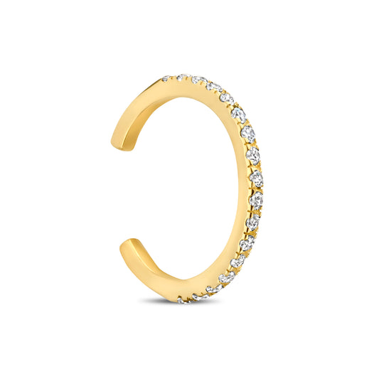 Navigli Alani 9 karat gold ear cuff - Beloro jewels
