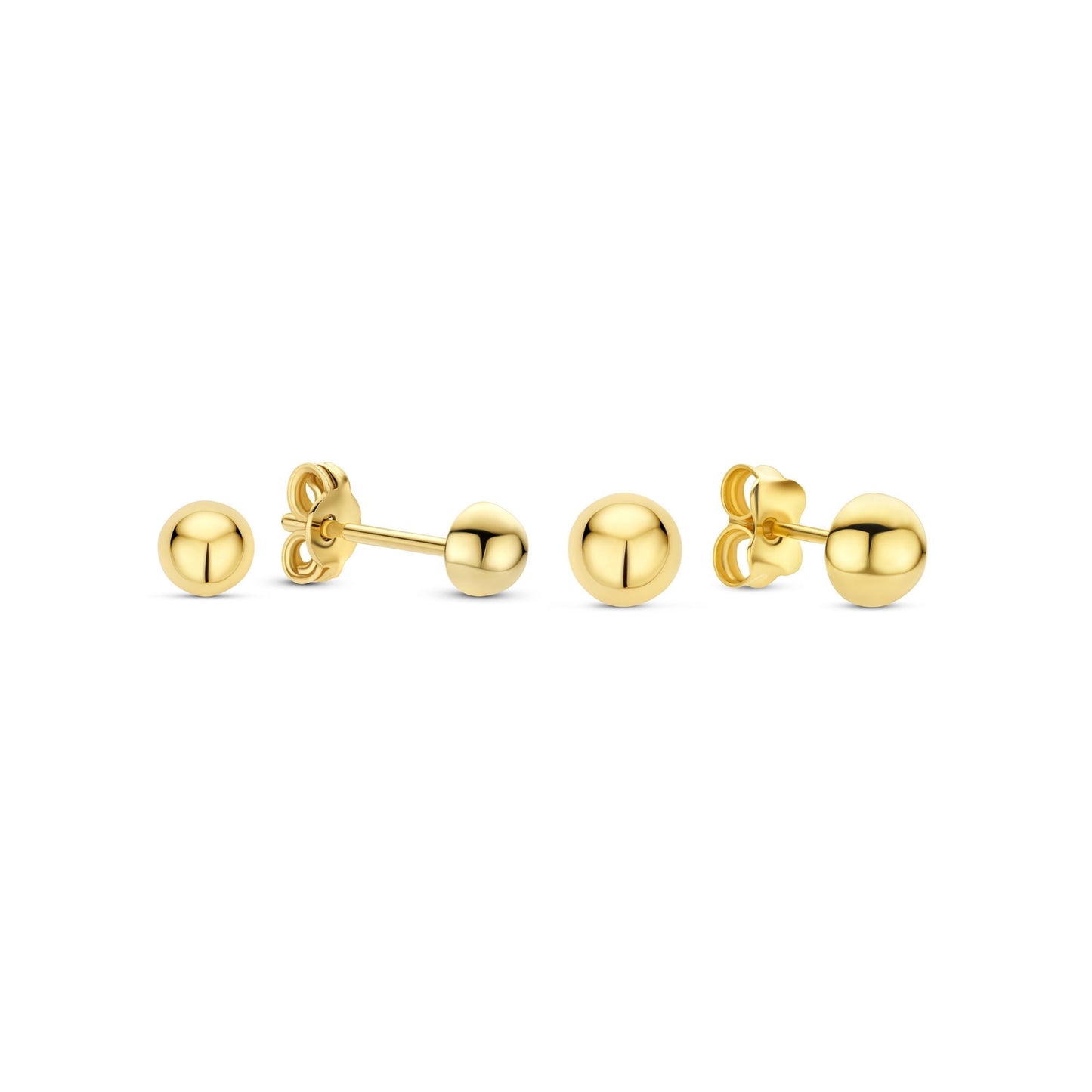 Regalo d'Amore 9 karat ear studs gift set - Beloro jewels