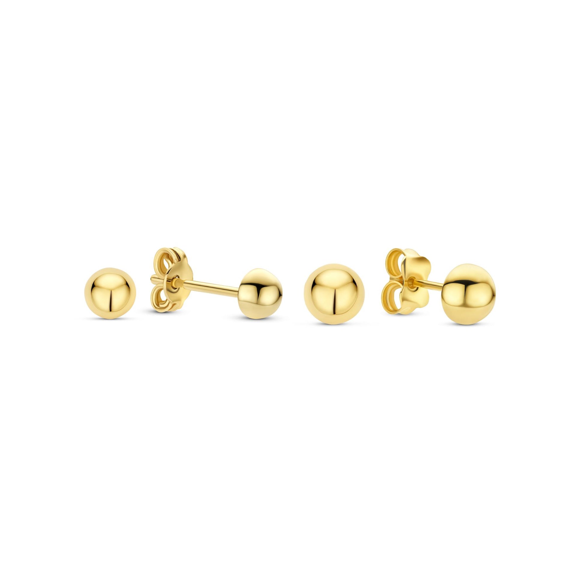 Regalo d'Amore 9 karat ear studs gift set - Beloro jewels