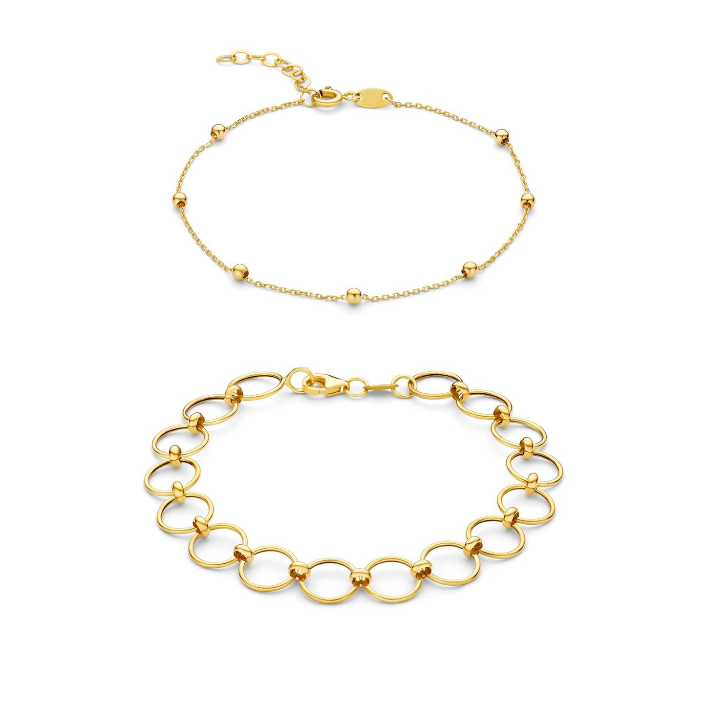 Regalo d'Amore 9 karat gold bracelet gift set - Beloro jewels