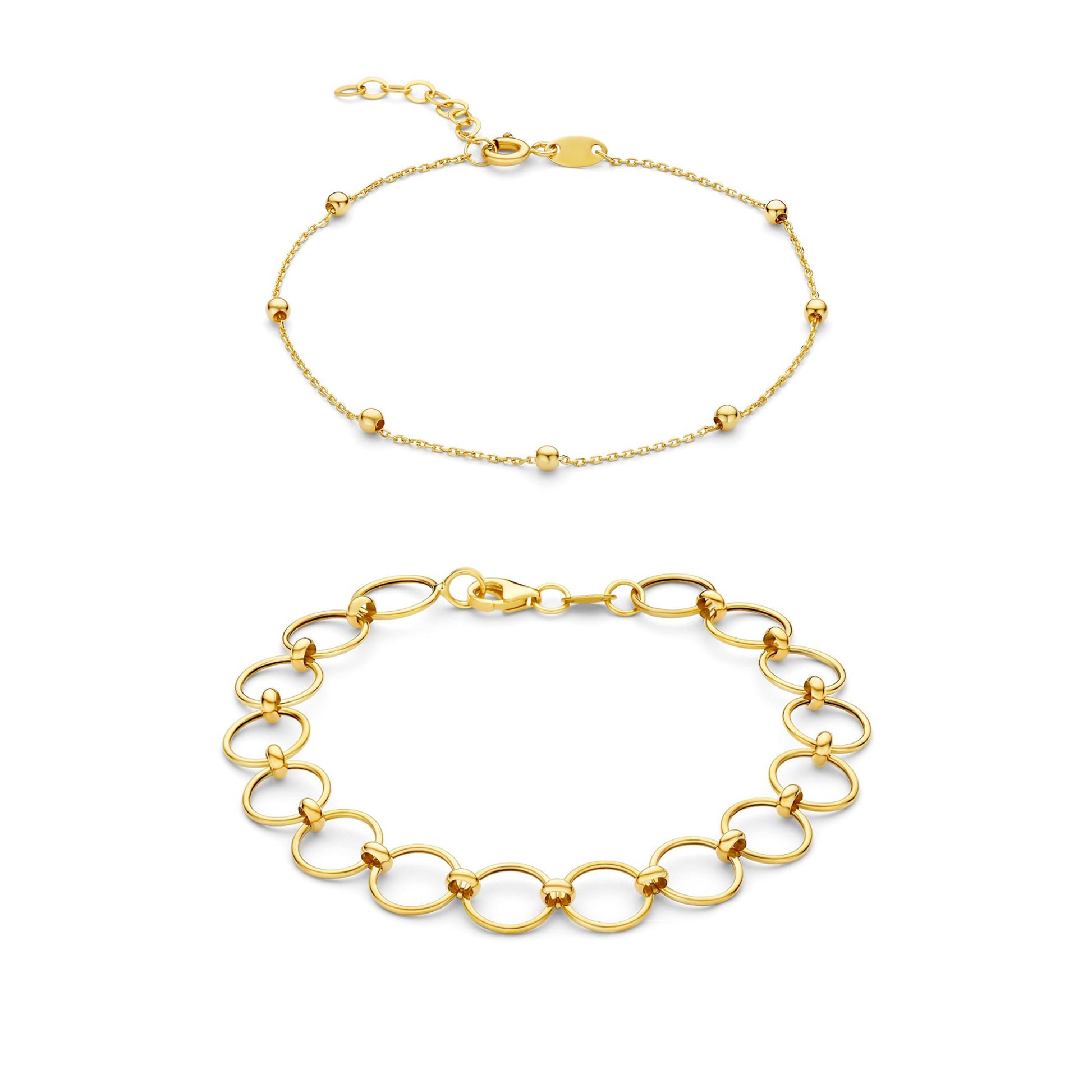 Regalo d'Amore 9 karat gold bracelet gift set - Beloro jewels