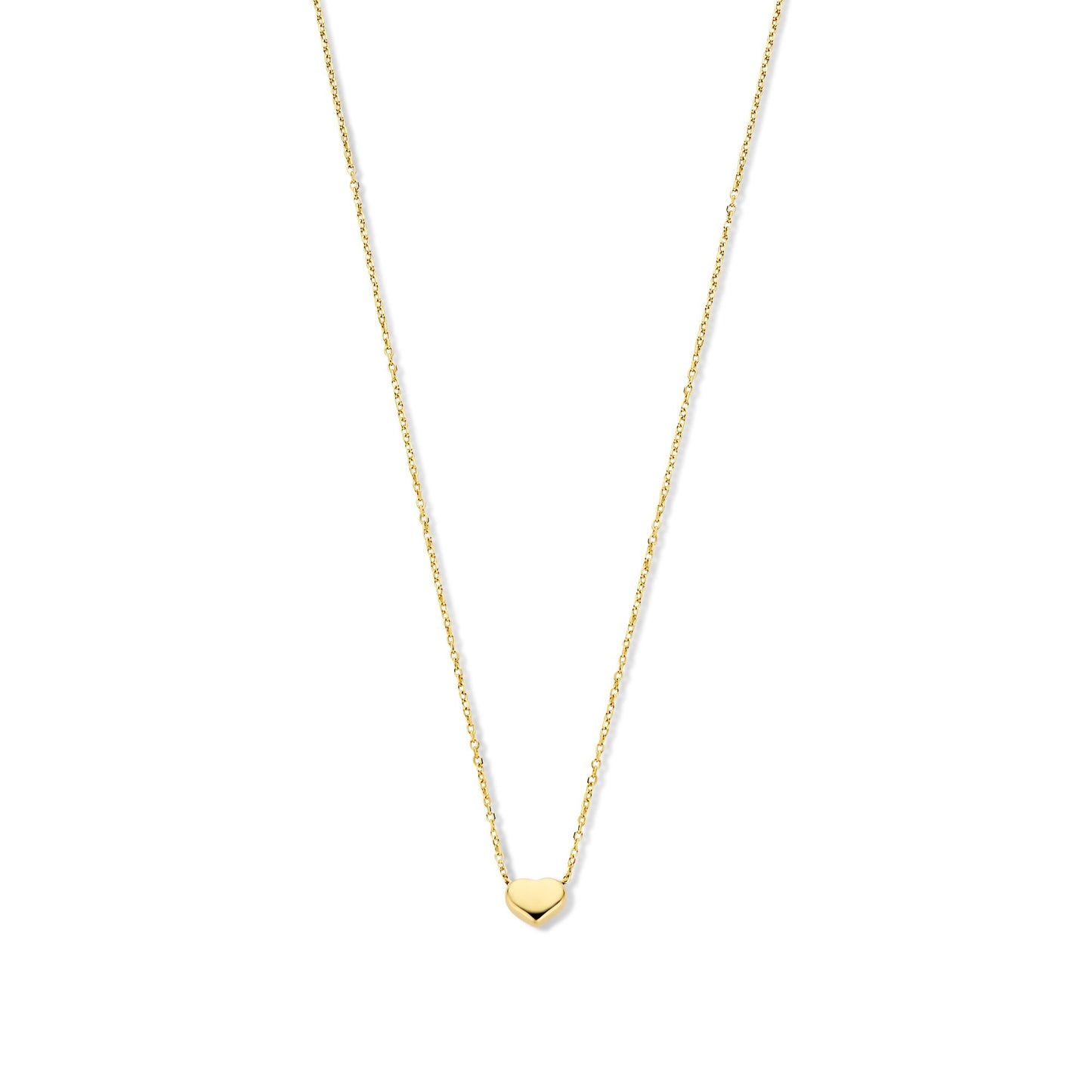 Della Spiga Giulietta 9 karat gold necklace with heart - Beloro jewels