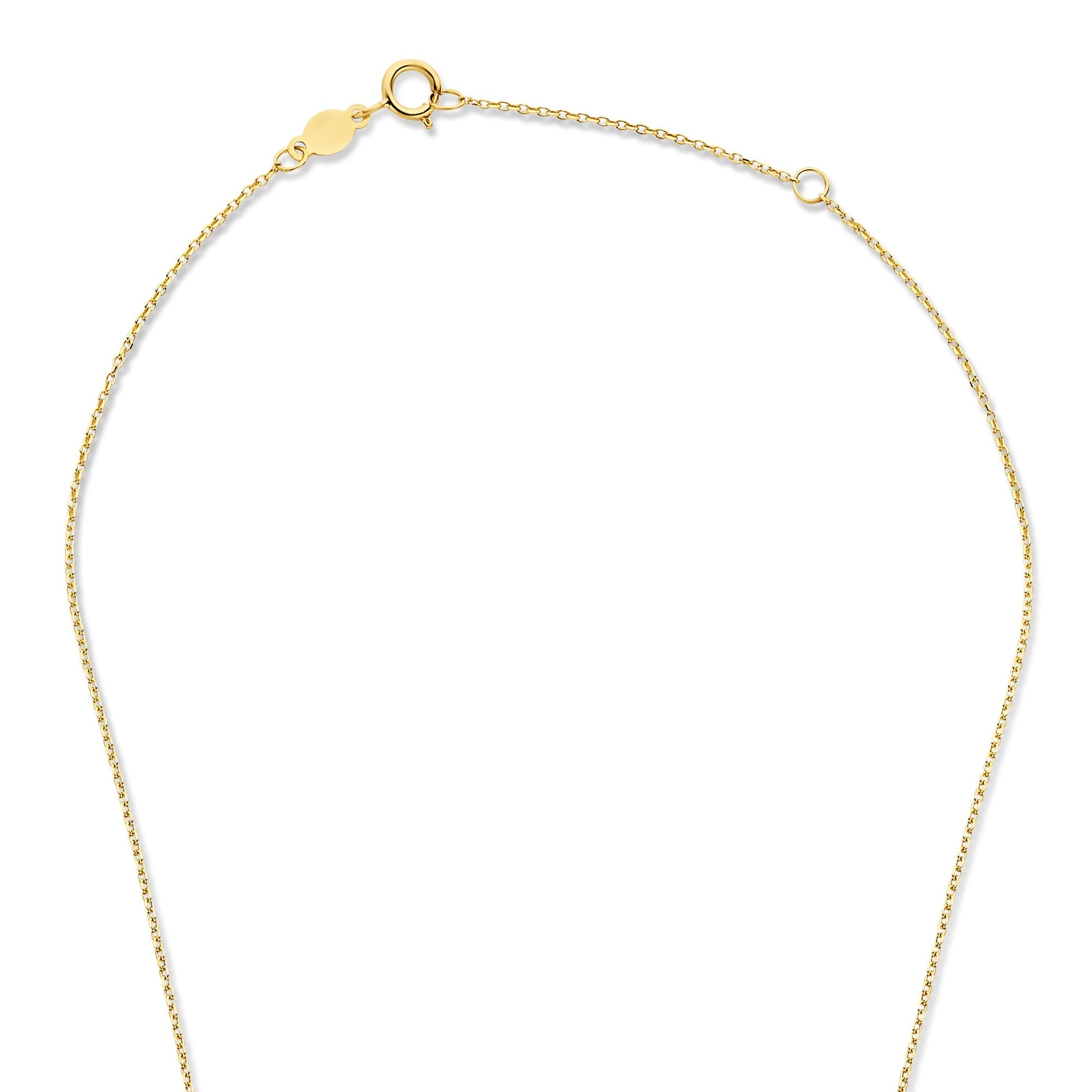 Della Spiga Giulietta 9 karat gold necklace with heart - Beloro jewels