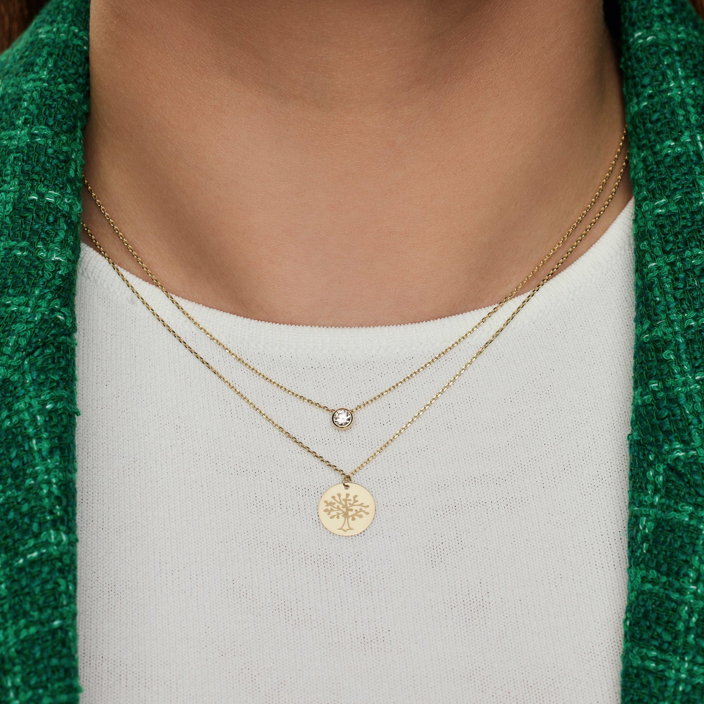 La Rinascente Ornella 9 karat gold necklace - Beloro jewels