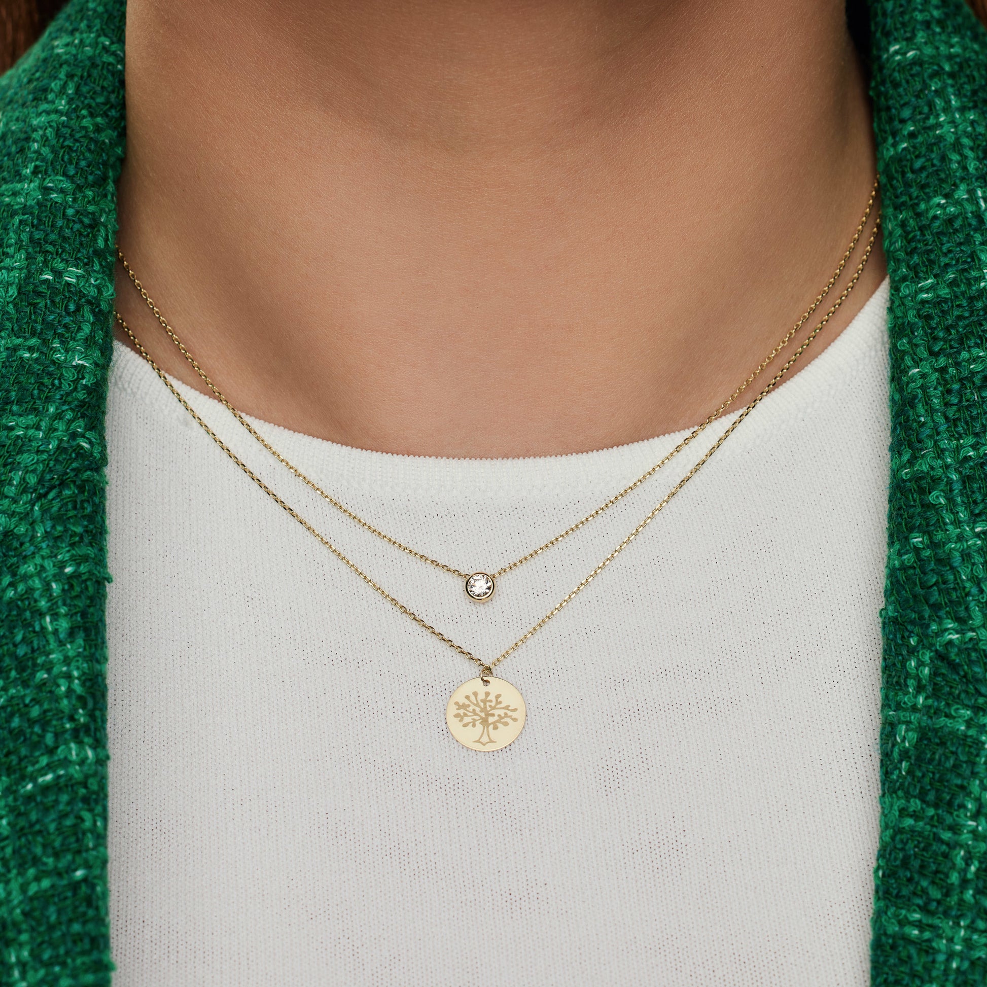 La Rinascente Ornella 9 karat gold necklace - Beloro jewels