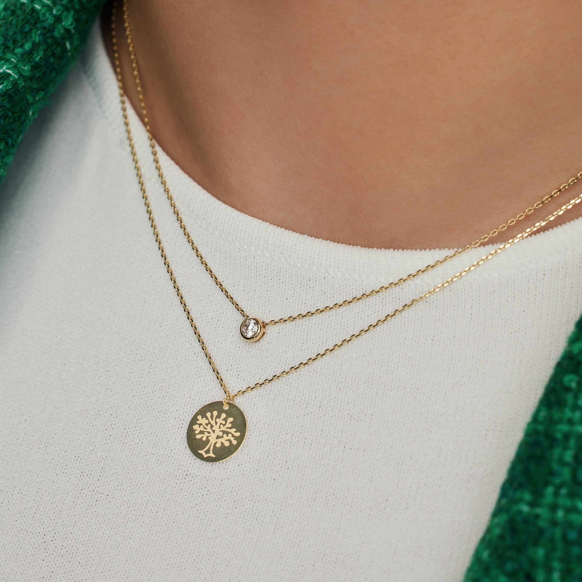 La Rinascente Ornella 9 karat gold necklace - Beloro jewels