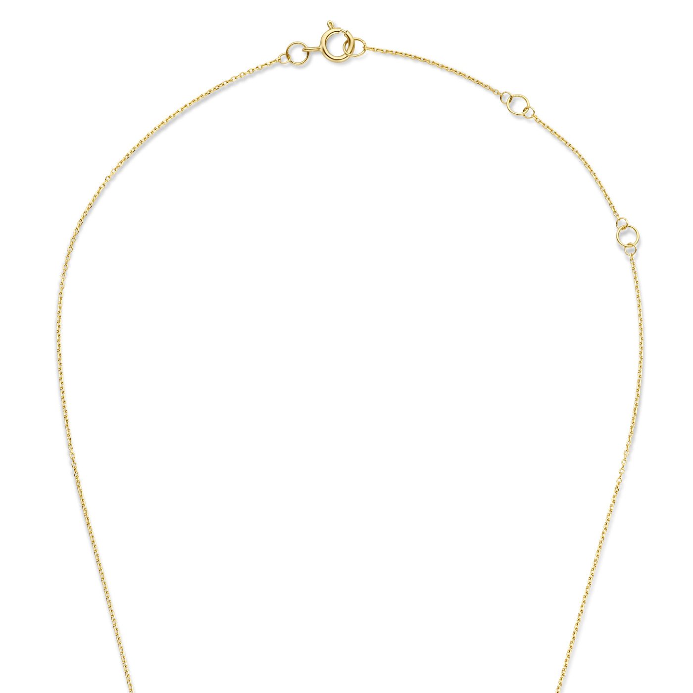 Regalo d'Amore 9 karat necklace and hoop earrings gift set - Beloro jewels