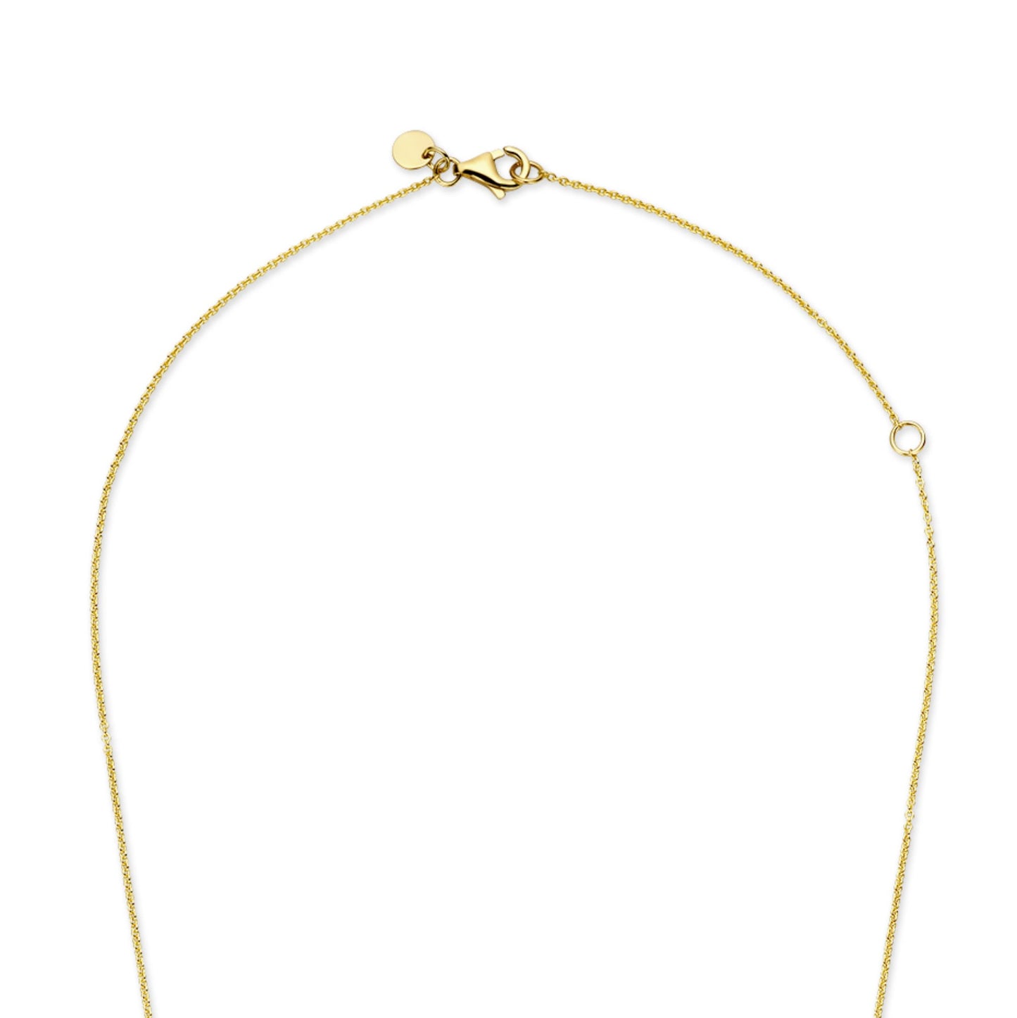 Monte Napoleone Alcinia 9 karat gold necklace with freshwater pearls - Beloro jewels
