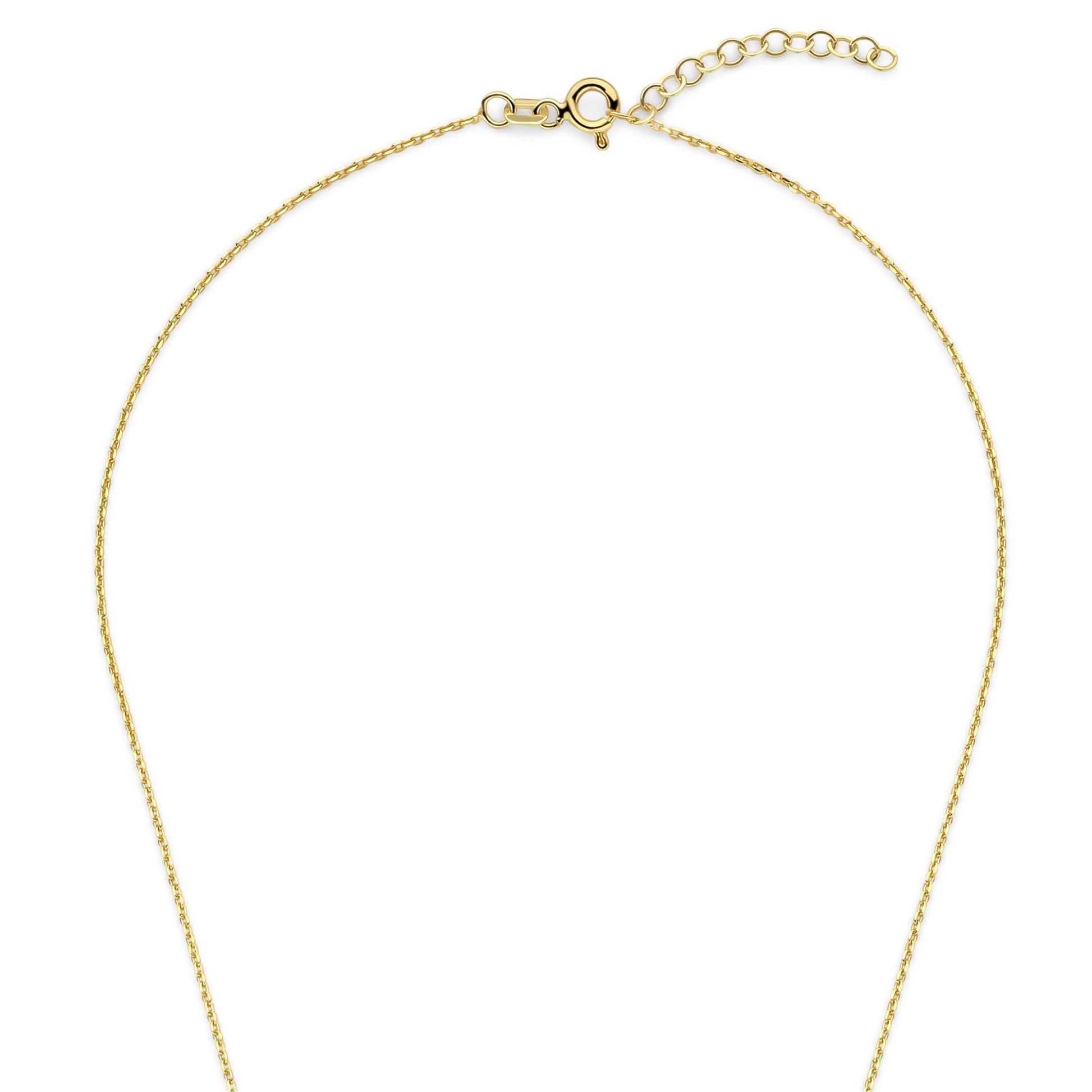 Regalo d'Amore 9 karat gold necklace and bracelet gift set with heart - Beloro jewels
