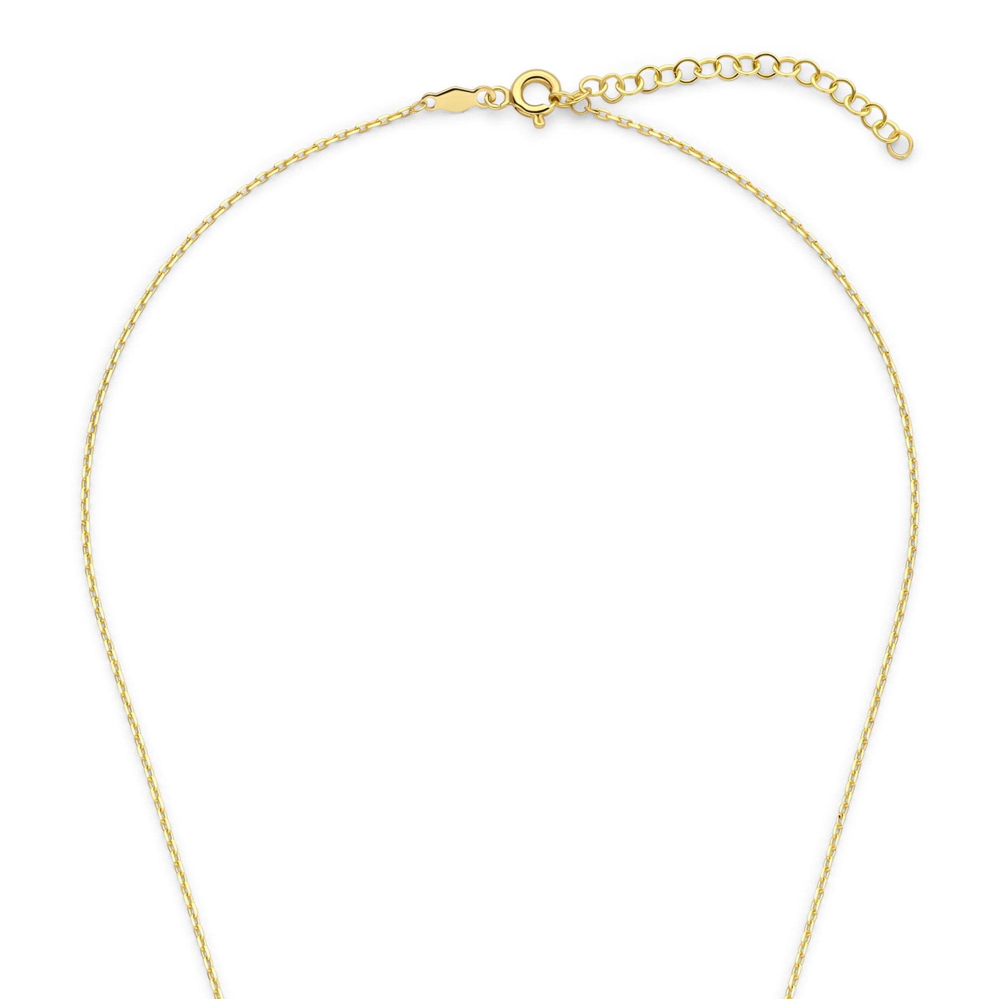 Regalo d'Amore 9 karat gold necklace and bracelet gift set with heart - Beloro jewels