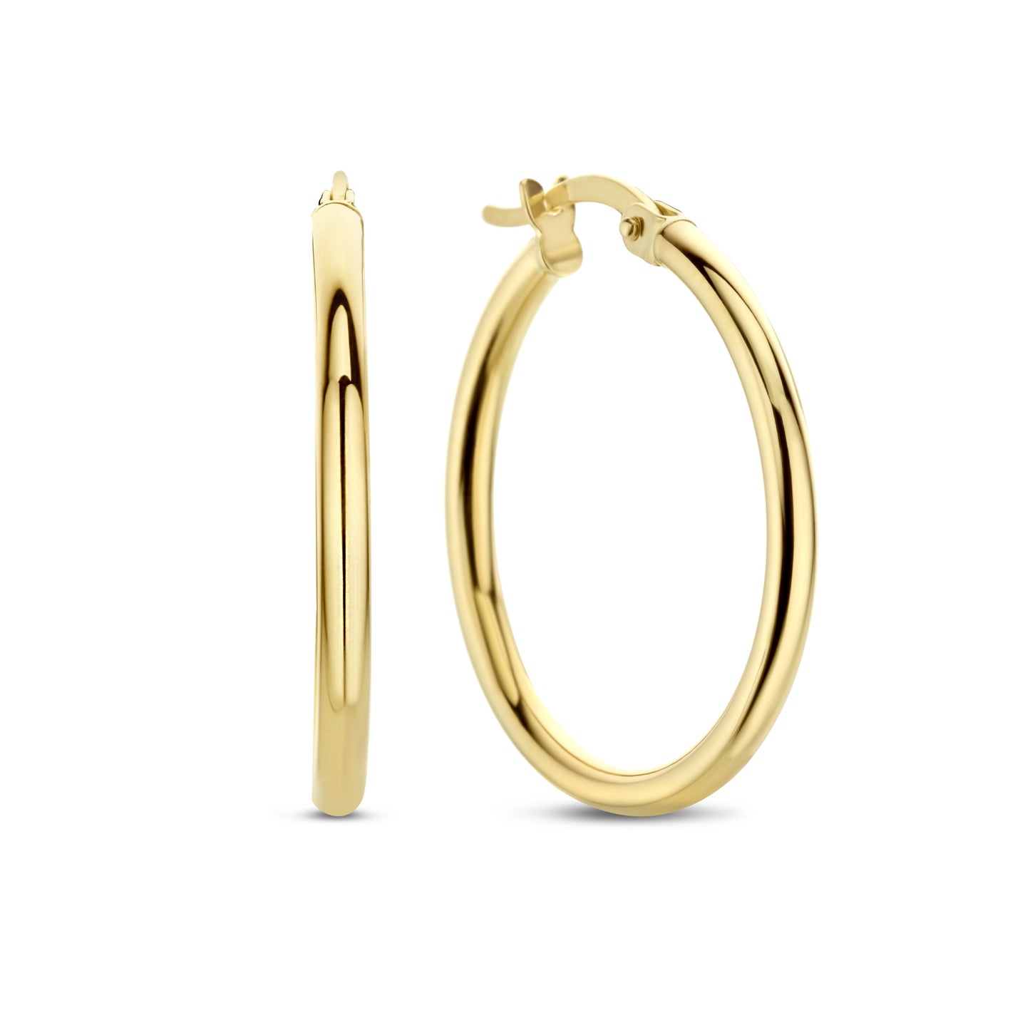 Regalo d'Amore 9 karat gold earring set with knot - Beloro jewels