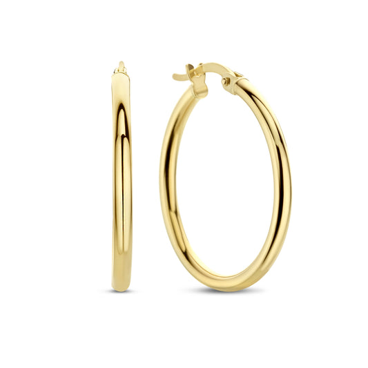 Regalo d'Amore 9 karat gold earring set with knot - Beloro jewels